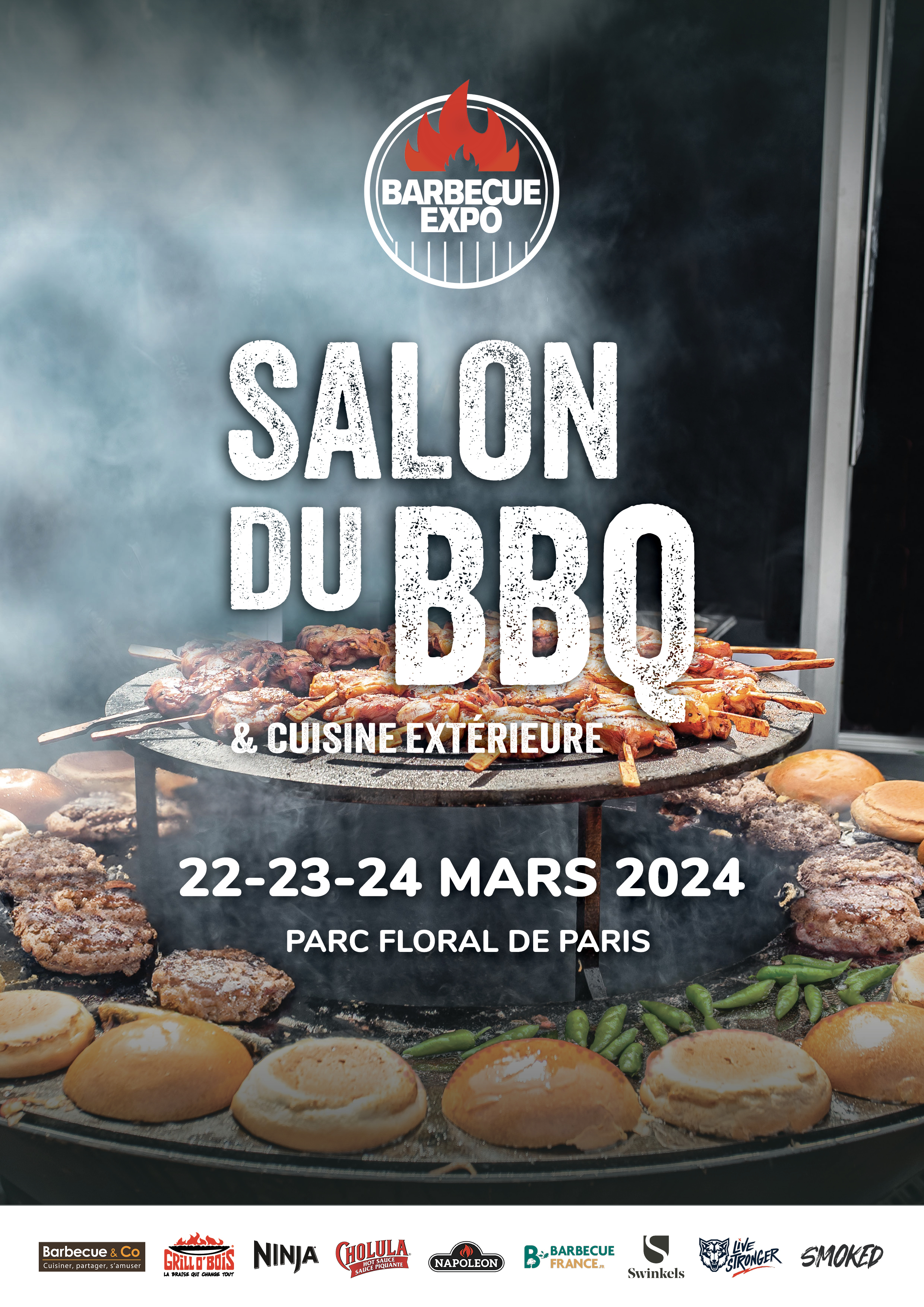 Affiche BBQ EXPO 2024